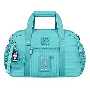 Bolsa De Viagem Verde Rebecca Bonbon Com Alça Transversal