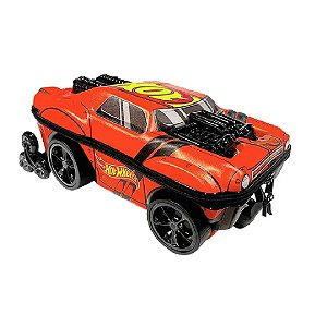 Mochila Escolar de Rodinhas Hot Wheels Night Shifter 3D Maxtoy Motor Preto