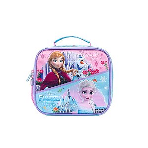 Lancheira Escolar Infantil Frozen Disney Azul