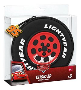 Estojo Escolar 3d Carros Dac