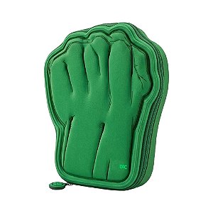 Estojo Escolar 3d Hulk Marvel Punho Verde Infantil Dac