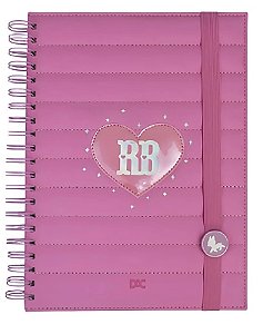 Caderno Smart Rebecca Bonbon Rosa 80 Fls 10 Matérias