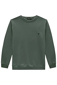 BLUSAO EM MOLETOM COM PELUCIA MARROM CLARO