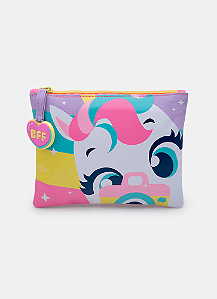 NECESSAIRE PEQUENA MULTIBICHOS BFF LAVANDA UN 7909692274955