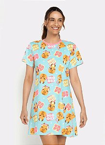 CAMISOLA TEEN ECO CAPIVARA CORRIDA VERDE AGUA 8 7909692286675