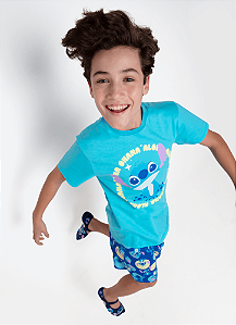 SHORT DOLL TEEN ECO STITCH MNO AZUL 14 7909692244569