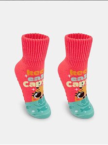 8289 MEIA BOTINHA KIDS CAPI EF ROSA 23 A 27 7909692284923