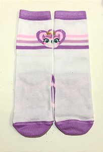 82459 MEIA CANO LONGO KIDS UNI EF BRANCO 23 A 27 7909692299958