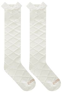MEIA 3/4 OFF WHITE