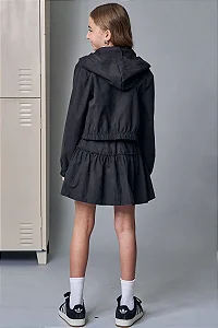 SAIA EM NYLON TASLON PRETO