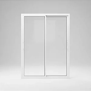 Porta Sacada Branca Linha Suprema Vidro 6mm