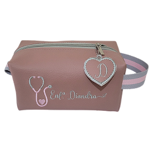 NECESSAIRE BOX ENFERMAGEM PERSONALIZADA EM BORDADO