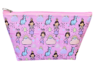 NECESSAIRE INFANTIL TRAPÉZIO ESTAMPADA