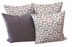 Kit 4 Capas de Almofada Conforto