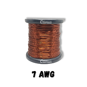1KG FIO ESMALTADO COBRE  7 AWG