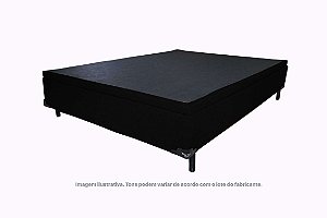 BOX BAU SIMPLES *158 CORINO PRETO - BIOSTAR