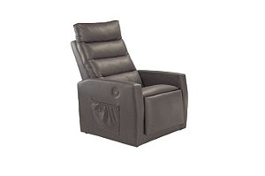 POLTRONA DO PAPAI SIENA VEL CINZA/2303 – LUXURY