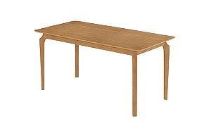 MESA ALEGRA 120X90 S/ VIDRO CINAM/OFF - JCM