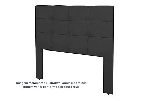 CABECEIRA QUEEN 158 ESLOVENIA PRETO/52 - R A ESTOF