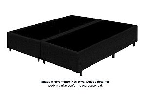 BOX/BASE BIP *138X25 SUEDE PRETO - UNIFLEX