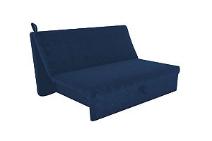 SOFA CAMA SF.5140 MALU (S/ BRC) TEC 433 AZUL/07 - MATRIX