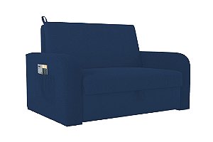 SOFA CAMA SF.5120 DAIANE (C/BRC) TEC 433 AZUL/07 - MATRIX