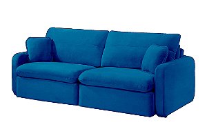 SOFA RETR S/CX LUMINI 200 LIN AZUL/11 - INNOVE