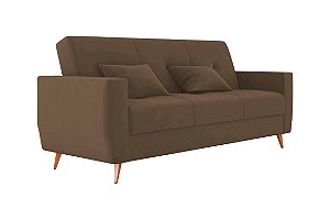 SOFA CAMA BAU SF.5170 PAMELA VEL MARROM/426 - MATRIX