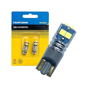 PAR LAMPADA LED 6 LEDS 3030 T10 CANBUS PREMIUM 12V 6.000K