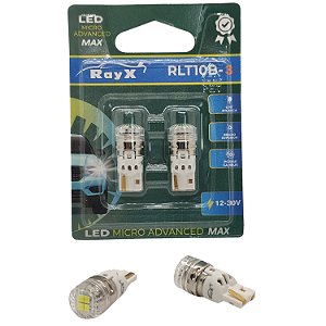 LAMPADA LED T10 MICRO ADVANCED MAX RLT10B-3 BRANCA