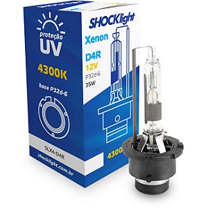 LAMPADA XENON D4R 4300K 35W 12V SHOCKLIGHT SLX4-D4R