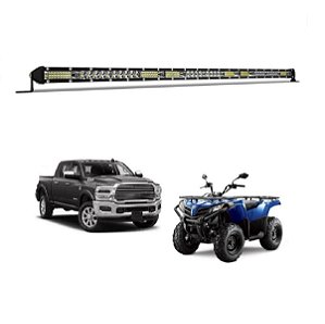 Farol Barra 78 LEDs 7D SLIM 234W Auxiliar Off Road LT2511 80cm