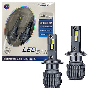 KIT ULTRA LED SLIM 6000K H4 DUPLO CSP