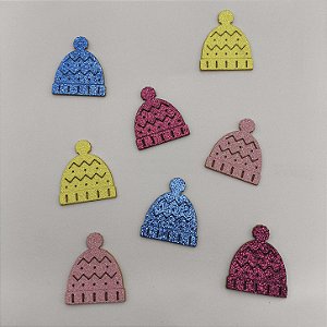Adesivo de Gorro Inverno