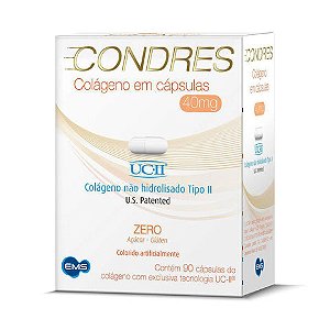 Condres Colágeno 40mg, 90 Unidades, Cápsula EMS 40mg Cápsula 90 Unidades