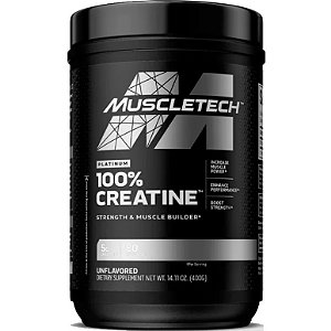 Creatina 100% Platinum MuscleTech - 400g