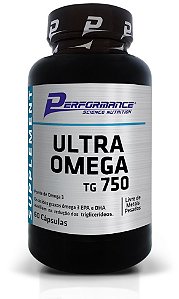 Ultra Ômega TG 750 Performance Nutrition - 60 caps