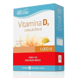 Vitamina D (Althaia) 5000UI, 30 Unidades, Cápsula Althaia 5000UI Cápsula 30 Unidades