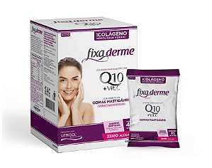 Colágeno Hidrolisado Fixa Derme (Canonne) 45 Unidades, Sachê Canonne Sachê 45 Unidades