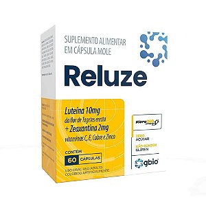 Suplemento Alimentar Reluze 60 Unidades, Cápsula Geolab Cápsula 60 Unidades