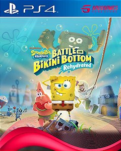 Bob Esponja Calça Quadrada PS4 midia digital
