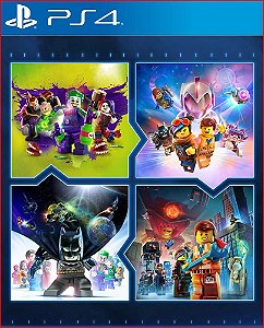 Conjunto de Jogos LEGO®  PS4 MÍDIA DIGITAL