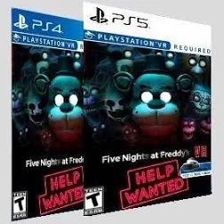 FIVE NIGHTS AT FREDDY'S VR HELP WANTED PS4- midia digital