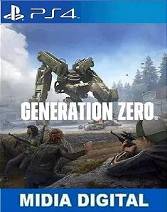 Generation Zero Ps4   Mídia Digital
