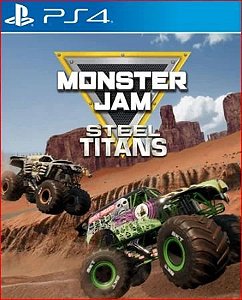 Monster Jam Steel Titans  PS4  PS5 midia digital
