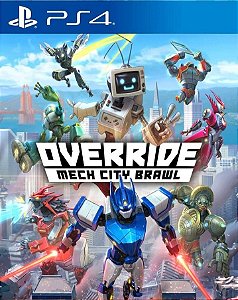 Override: Mech City Brawl  PS4 MIDIA DIGITAL
