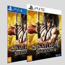 SAMURAI SHODOWN PS4 PS5 MIDIA DIGITAL