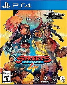 Streets Of Rage 4 PS4 midia digital
