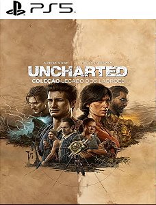 UNCHARTED: Coleção Legado dos Ladrões | Mídia Digital Ps5
