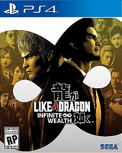 Like a Dragon: Infinite Wealth  PS4 Midia Digital